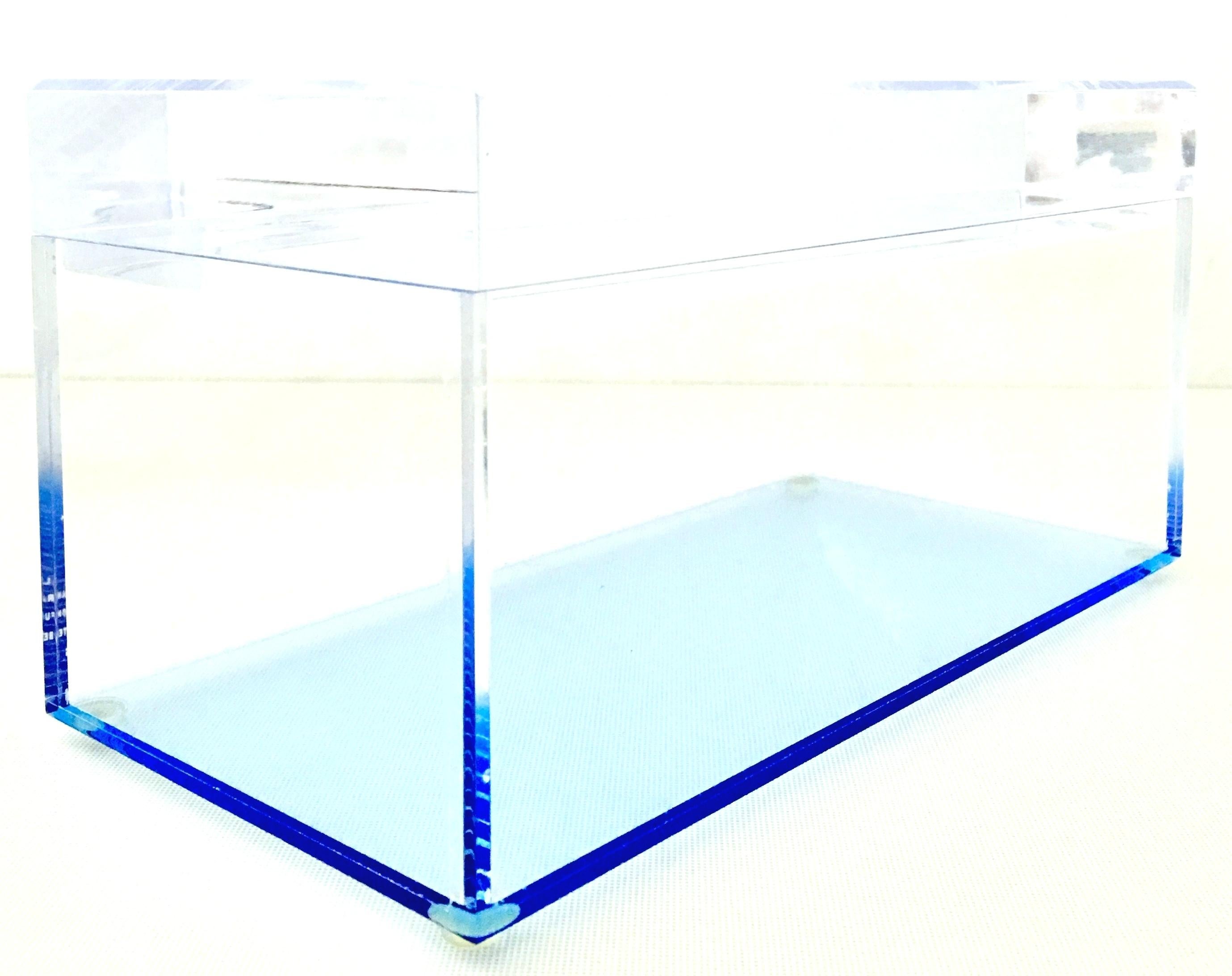 21st Century Contemporary & New large blue lidded box by Alexandra Von Furstenberg, 