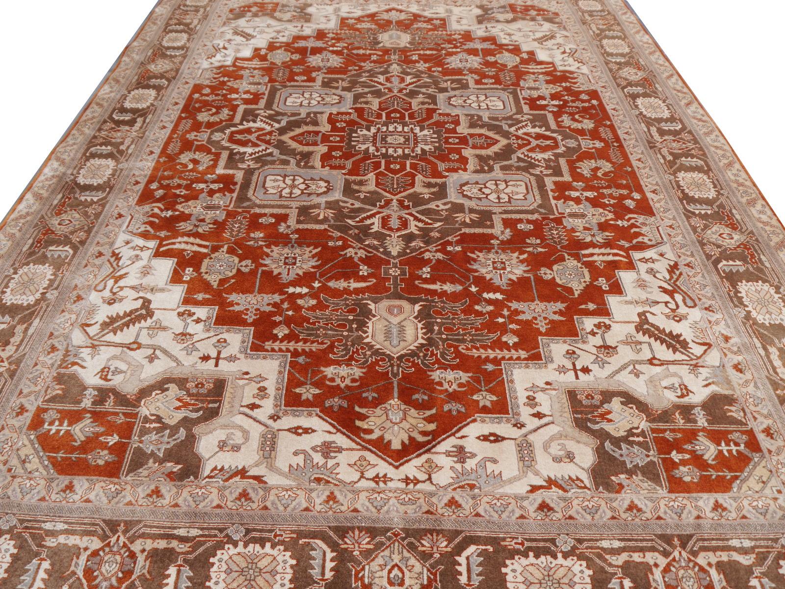 21st Century Modern Luxury Indian Rug with Herz Design Centemporary Colors In New Condition In Lohr, Bavaria, DE