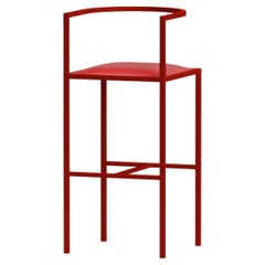 21st Century, Modern, Maçka Bar Stool, PowderCoated Metal Structure & Upholstery