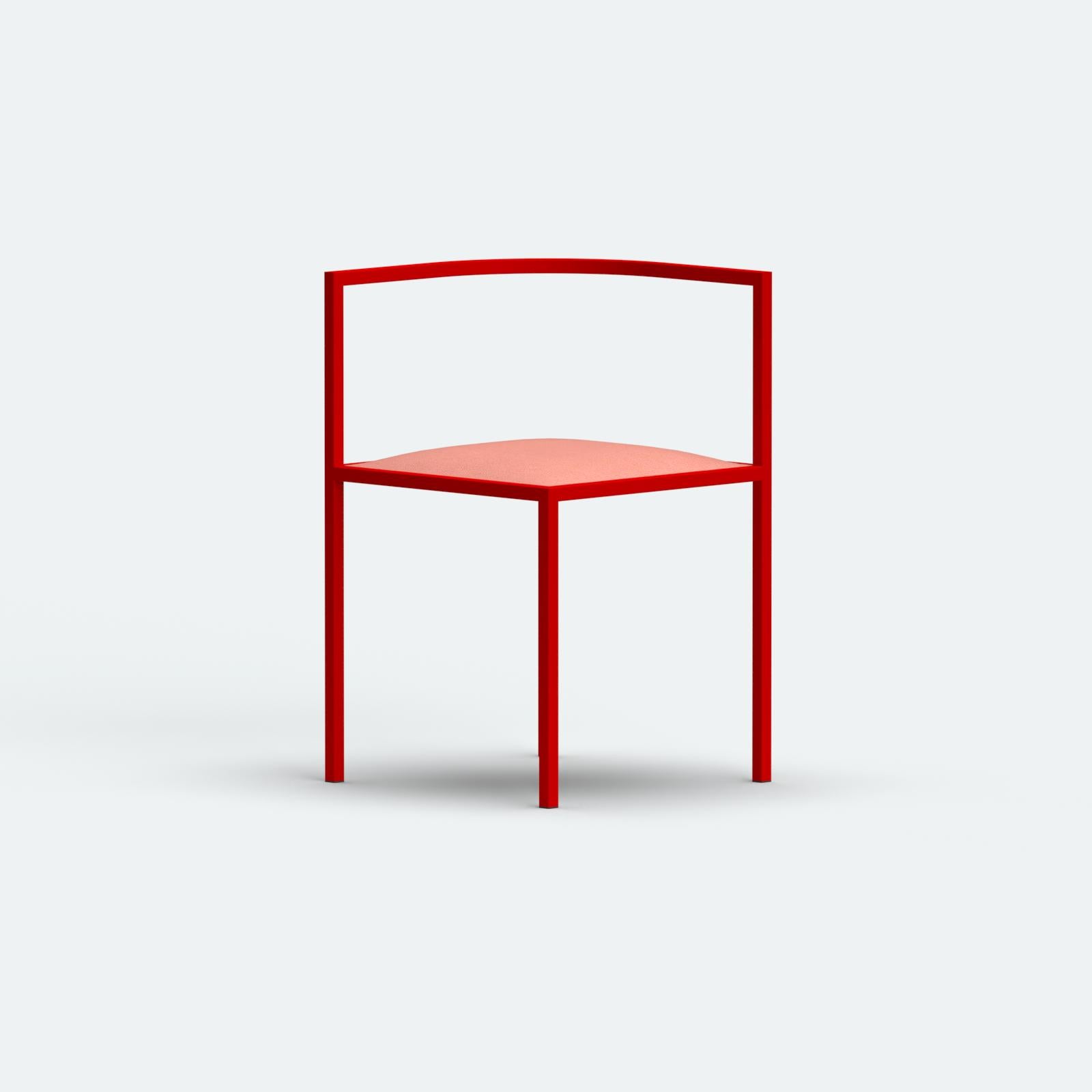 Maçka, defined by its juxtaposed simple geometrical forms, is a seating collection consisting of dining & corner chairs, bar stool and love & lounge benches. The designs elegantly reduced form and material offer a surprising siluette with a floating