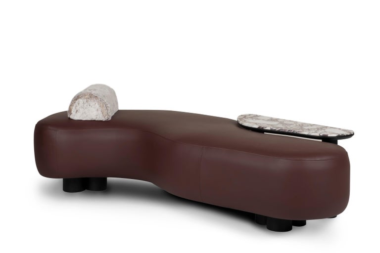 21st Century Modern Minho Chaise Longue Handcrafted Portugal by Greenapple For Sale 2
