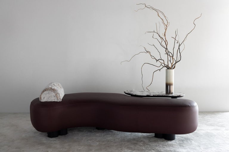 Hand-Crafted 21st Century Modern Minho Chaise Longue Handcrafted Portugal by Greenapple For Sale