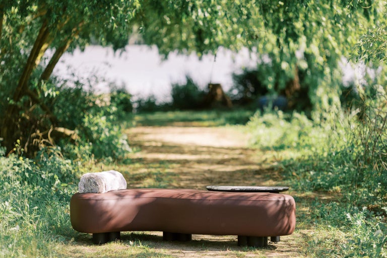 21st Century Modern Minho Chaise Longue Handcrafted Portugal by Greenapple In New Condition For Sale In Cartaxo, PT