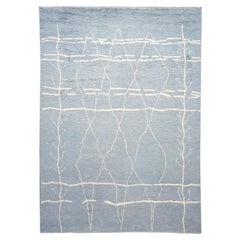 21st Century Modern Moroccan Style Wool Rug