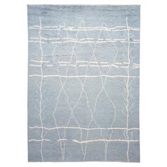 21st Century Modern Moroccan Style Wool Rug