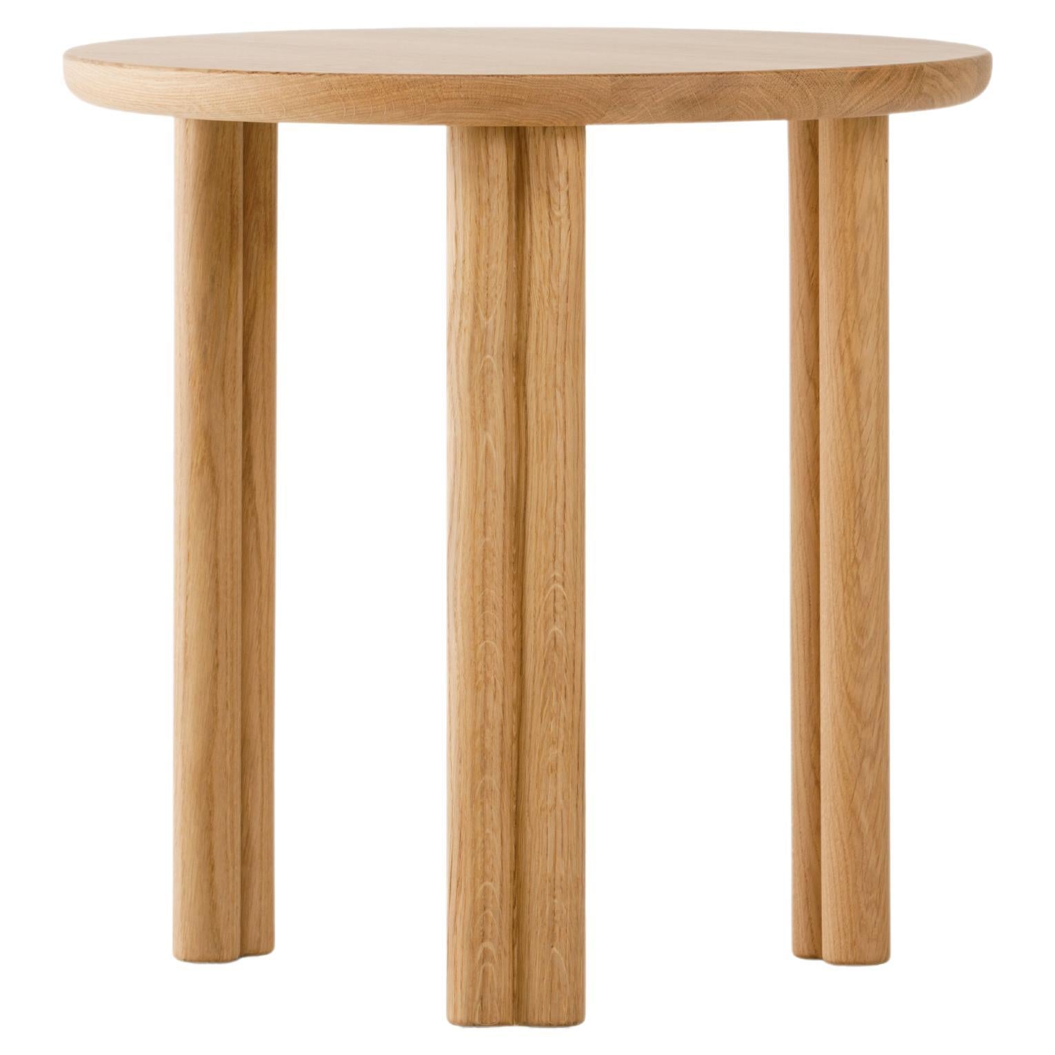 Table basse Silvestro en bois de chêne moderne du 21e siècle, fabriquée en Italie