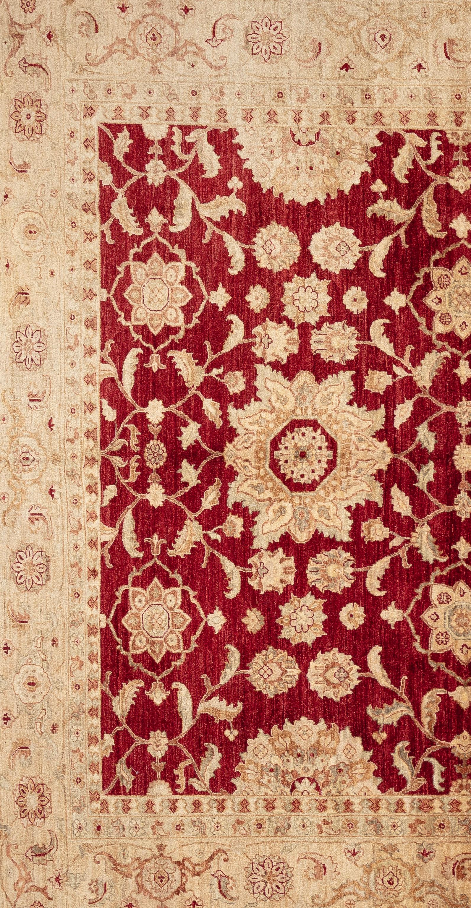 Tessuto a mano Oushak moderno del 21° secolo in vendita