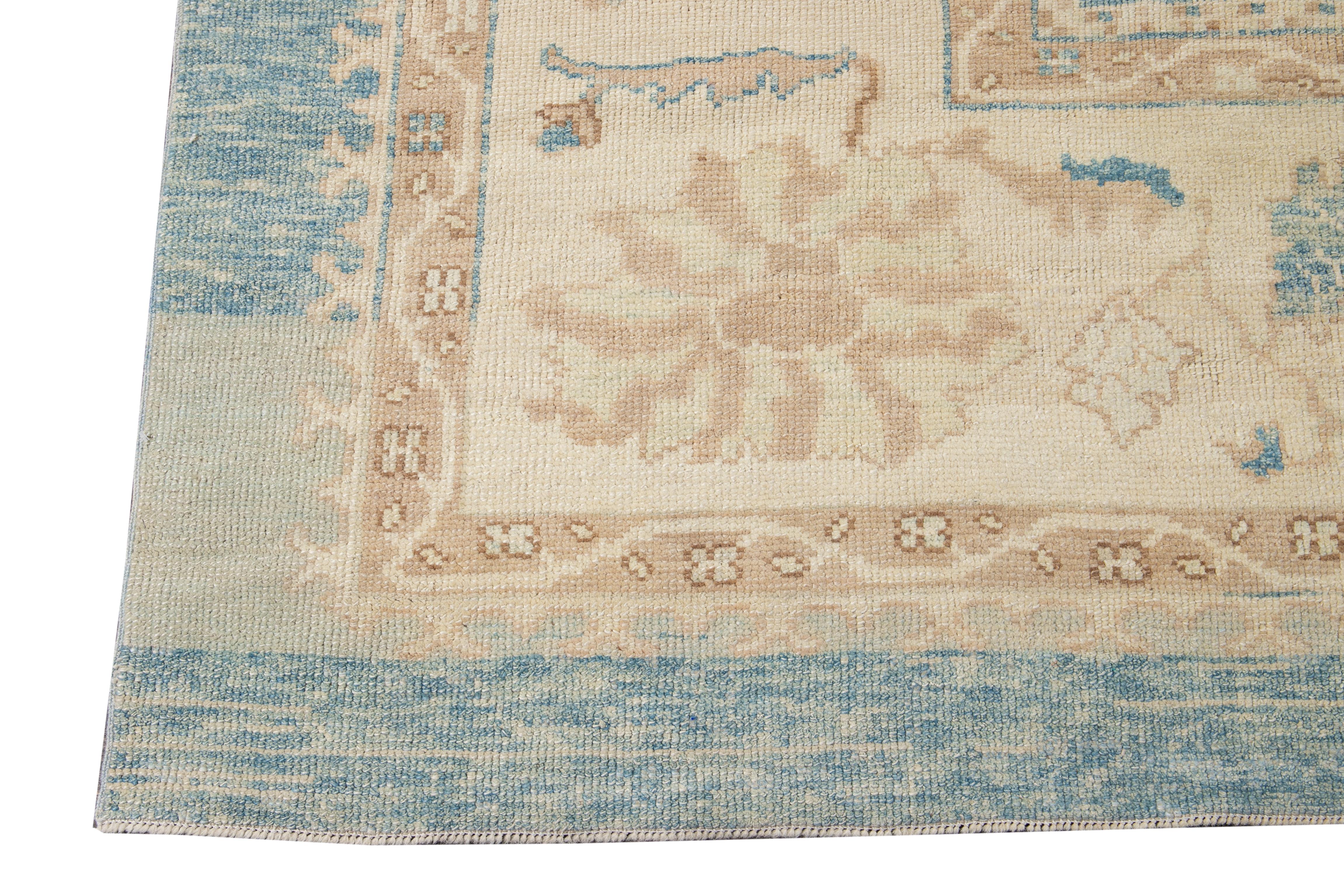 21st Century Modern Oushak Oversize Wool Rug 5