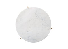 Modern Nassau Outdoor Coffee Table Calacatta Marble Handmade Portugal Greenapple