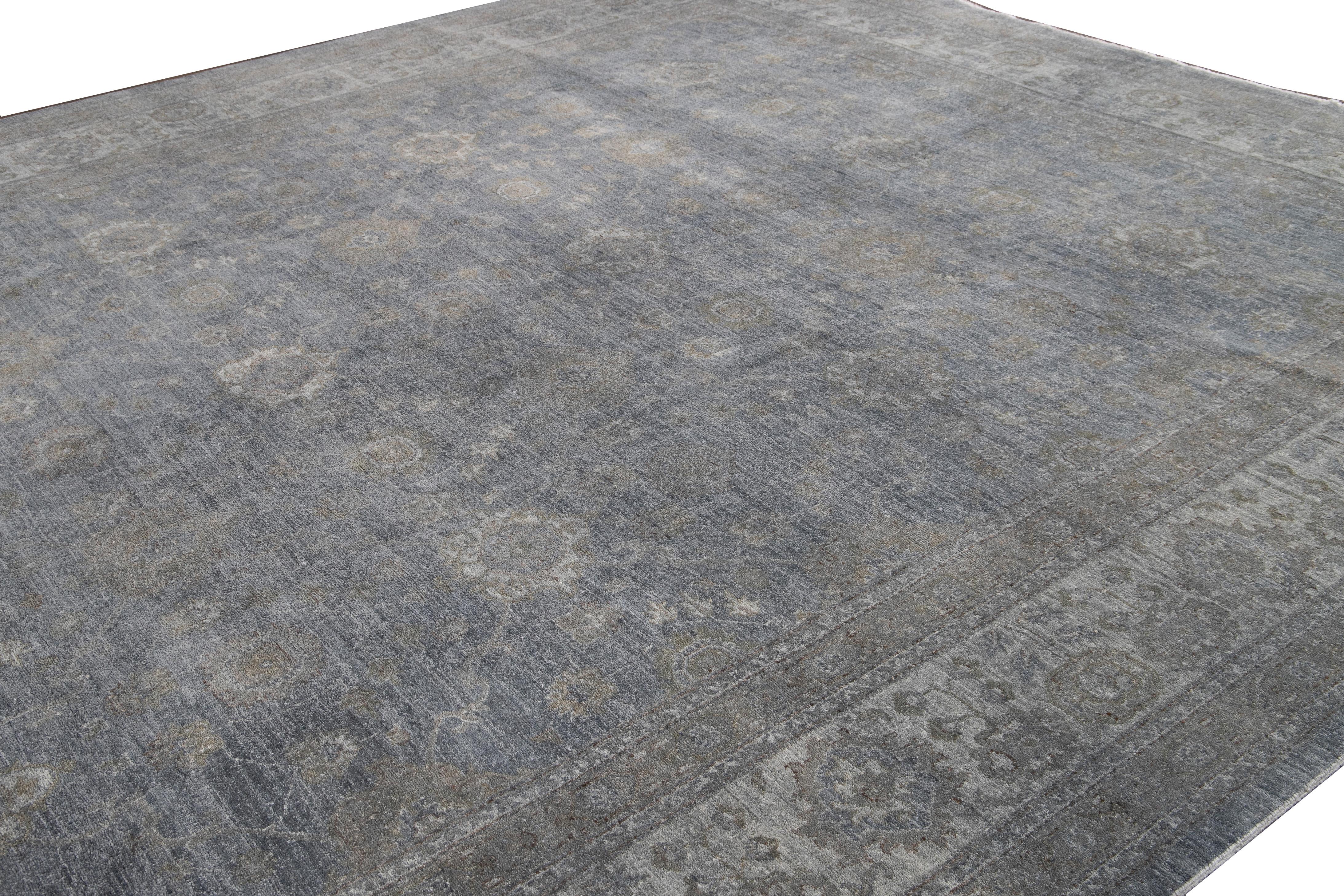 21st Century Modern Overdyed Rug  For Sale 1