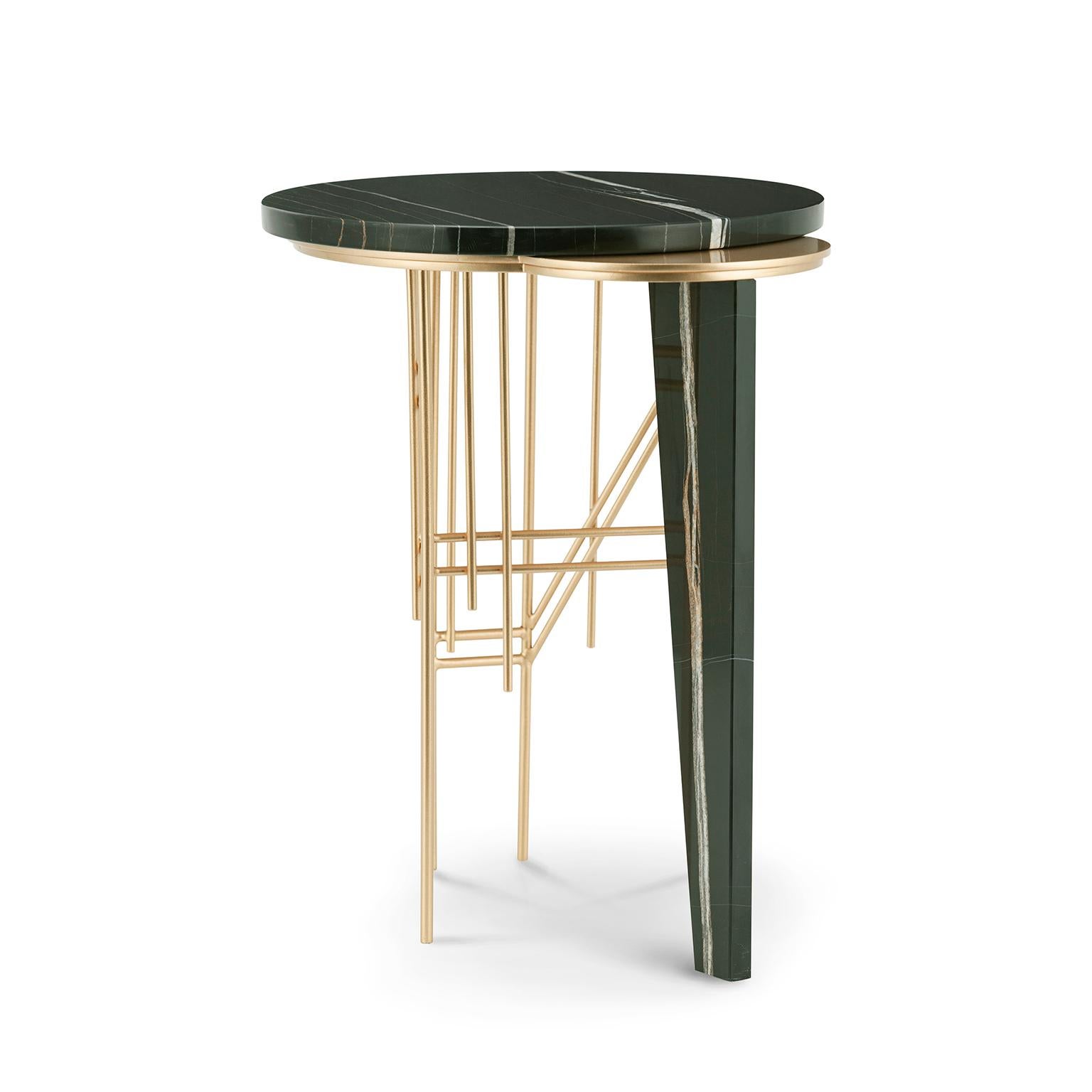 Palafita Side Table, Contemporary Collection, Handcrafted in Portugal - Europe by Greenapple.

The Palafita marble side table is inspired by the delicate yet resilient nature of stilts architecture, symbolizing the strength that emerges from