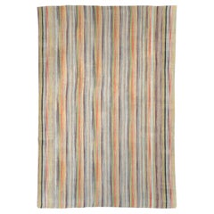 Tapis Kilim persan à tissage plat moderne du 21e siècle