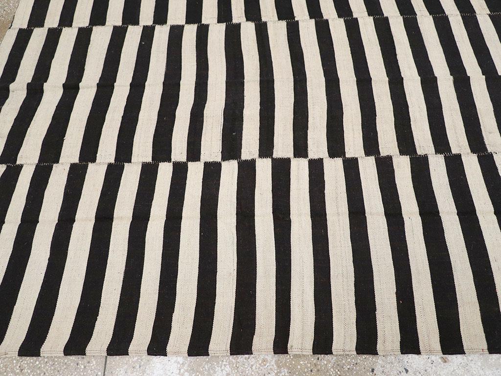 Siglo XXI Alfombra Persa Moderna de Tejido Plano Kilim Tamaño de la Habitación Tejido a mano en venta