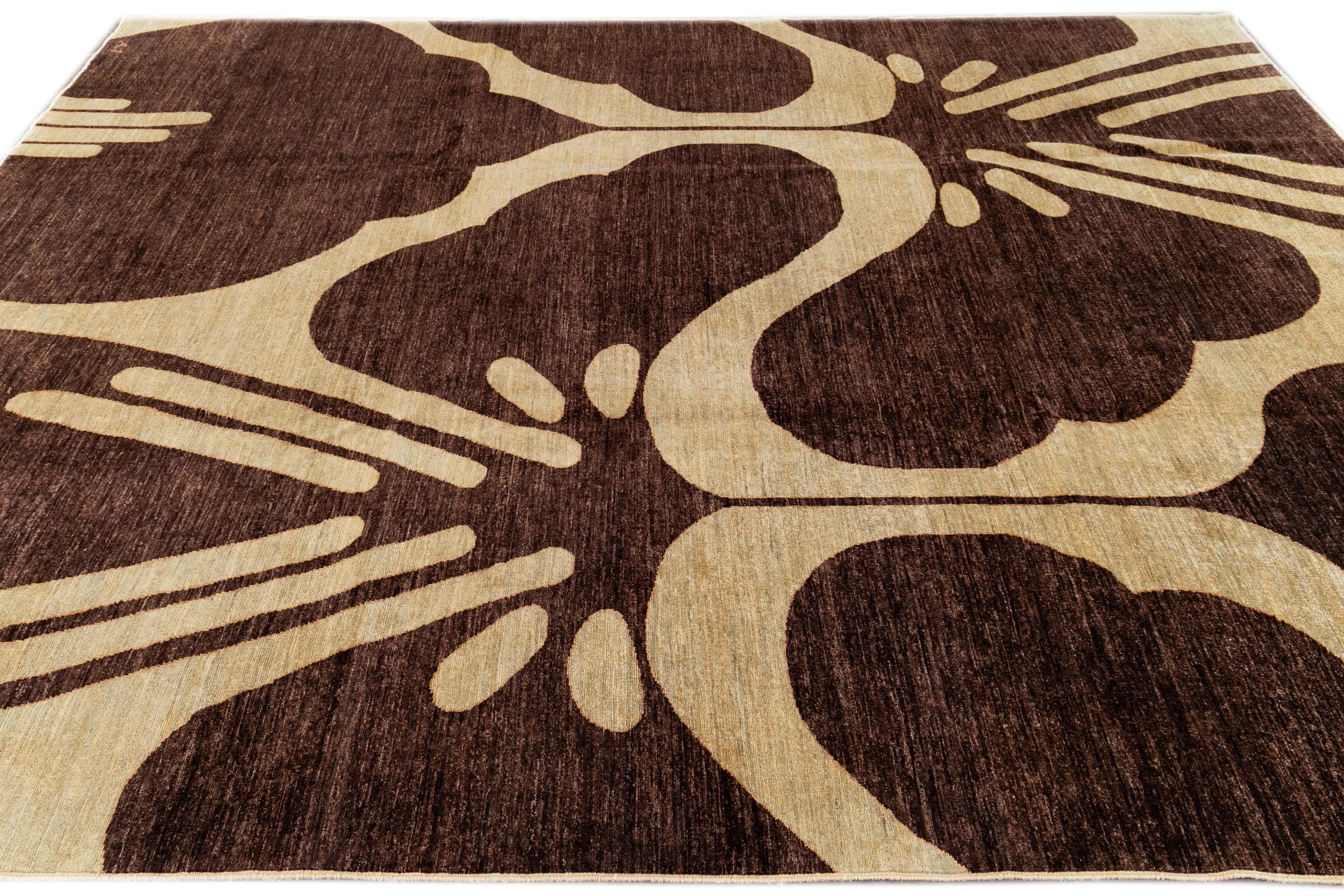 Laine Tapis moderne du XXIe siècle en vente