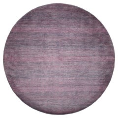 Tapis rond en laine Savannah moderne du 21e siècle