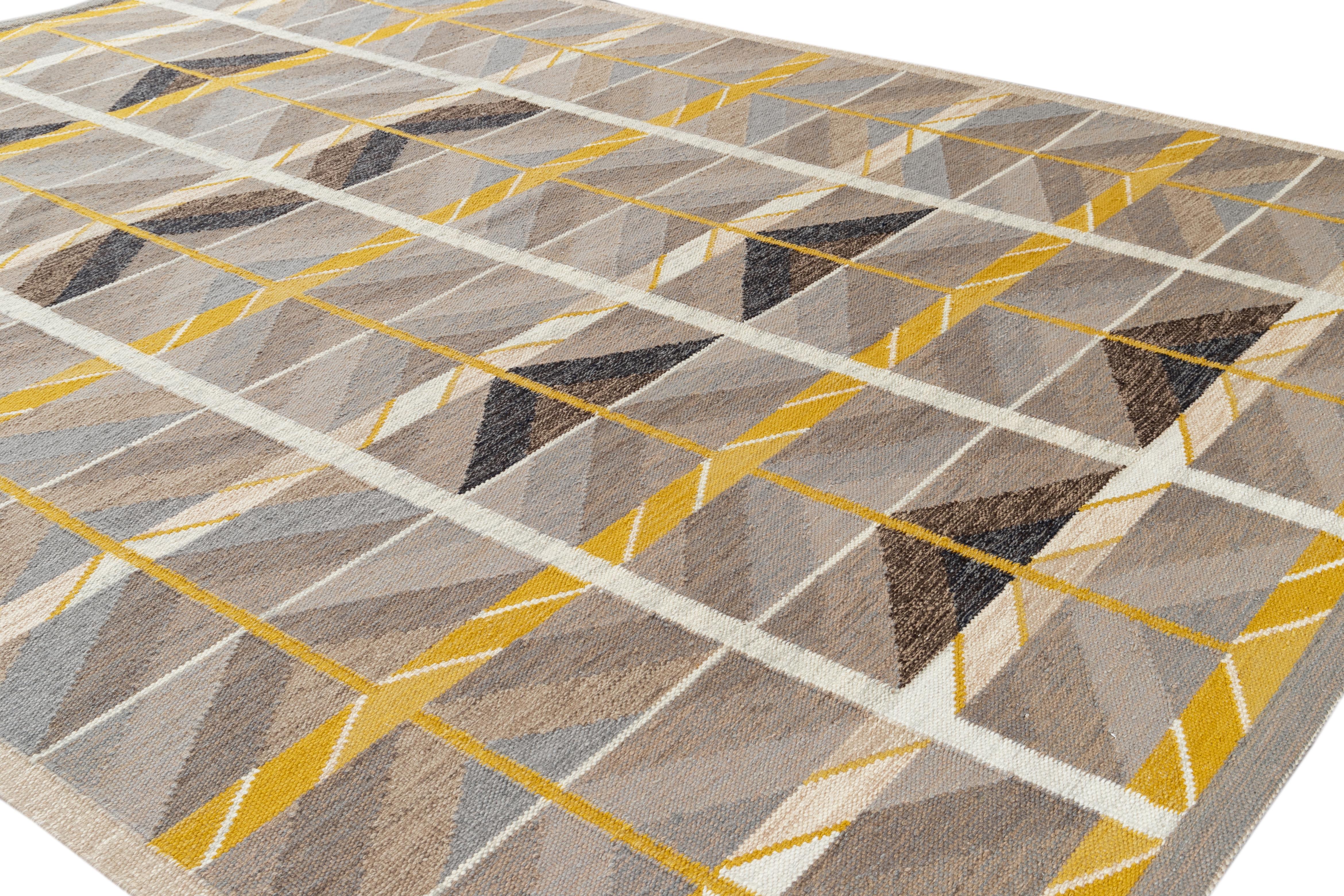 Flachgewebter Teppich im modernen skandinavischen Stil des 21. Jahrhunderts im Angebot 3