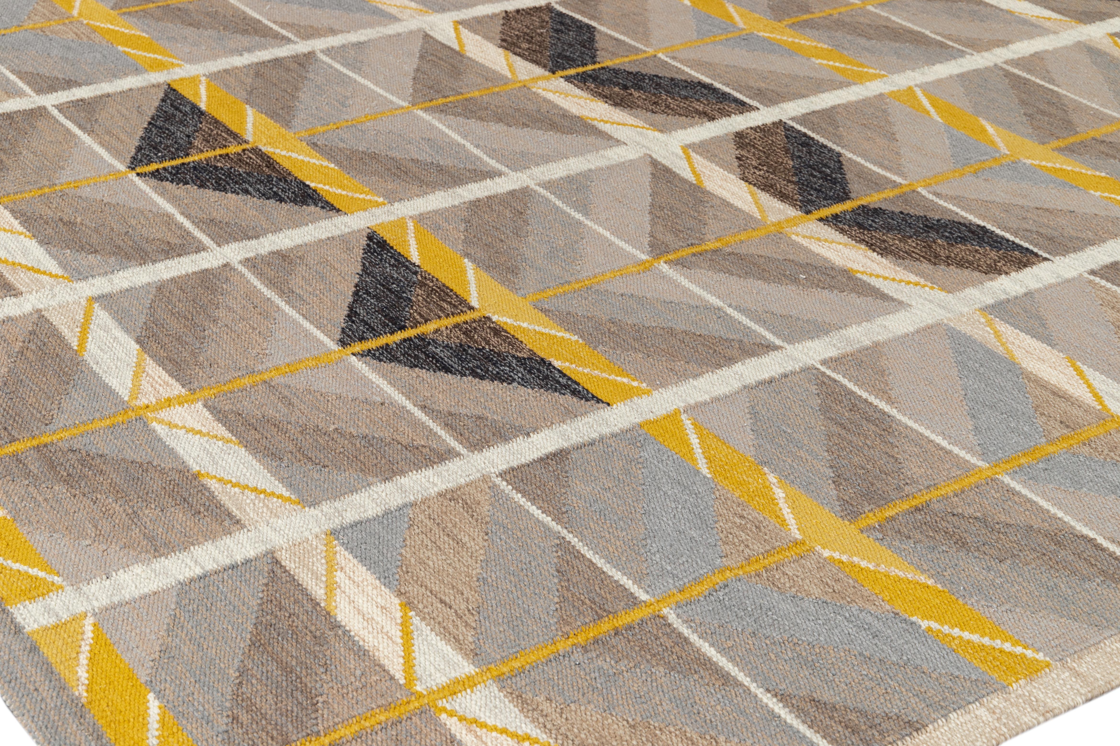 Flachgewebter Teppich im modernen skandinavischen Stil des 21. Jahrhunderts im Angebot 2