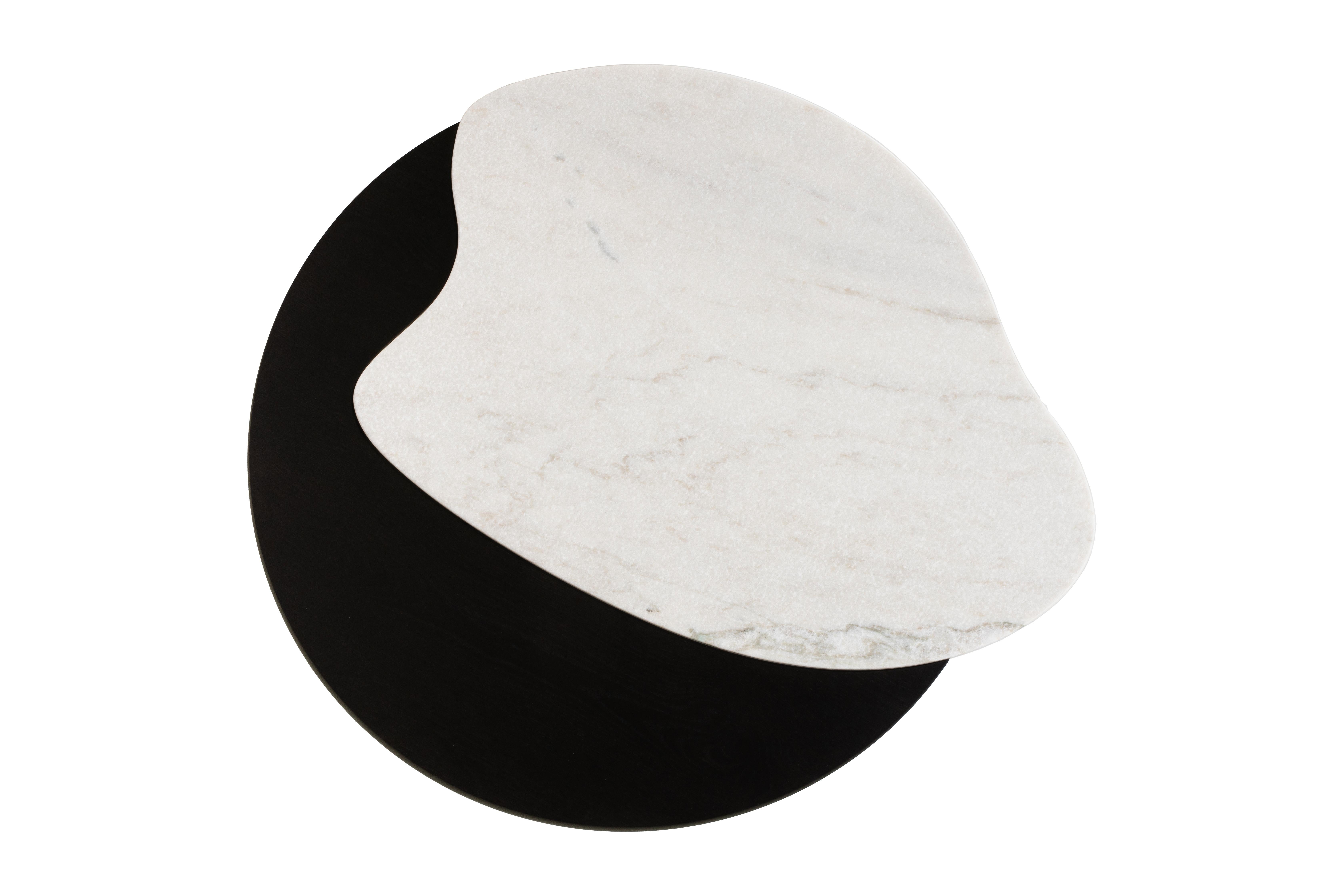 Contemporary Modern Bordeira Nesting Coffee Table, Marble, Handmade in Portugal by Greenapple For Sale
