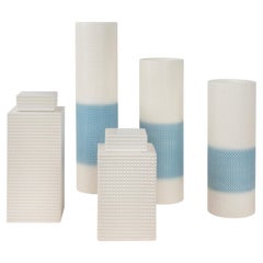 21st Century Modern Set of 5 Vases Handcrafted in Portugal by Greenapple