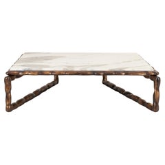 21st Century Modern Stone Coffee Table Handcrafted in Portugal by Greenapple