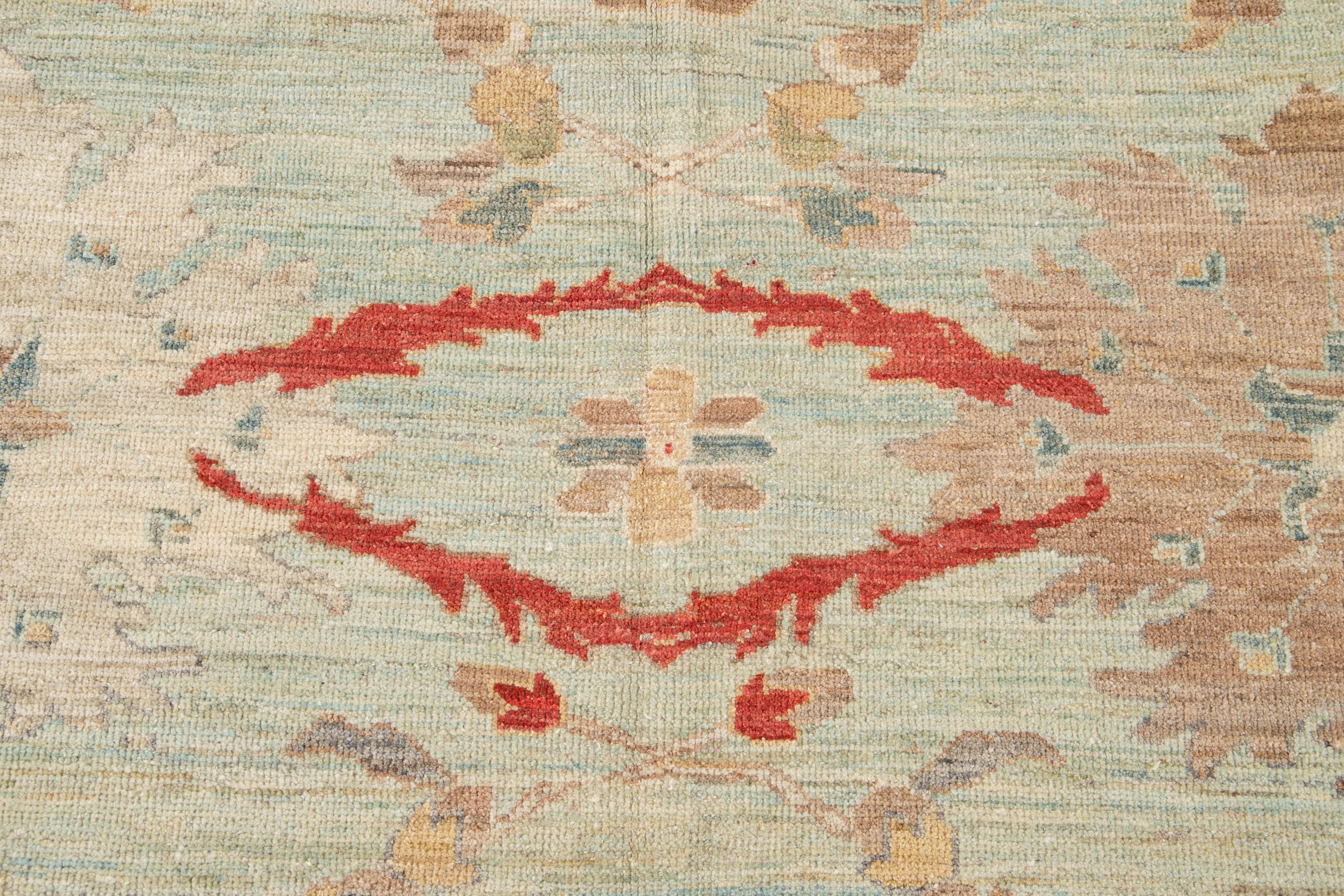 tapis en laine surdimensionné Sultanabad moderne du 21e siècle en vente 4