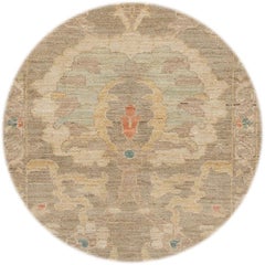 moderner Sultanabad-Teppich des 21. Jahrhunderts