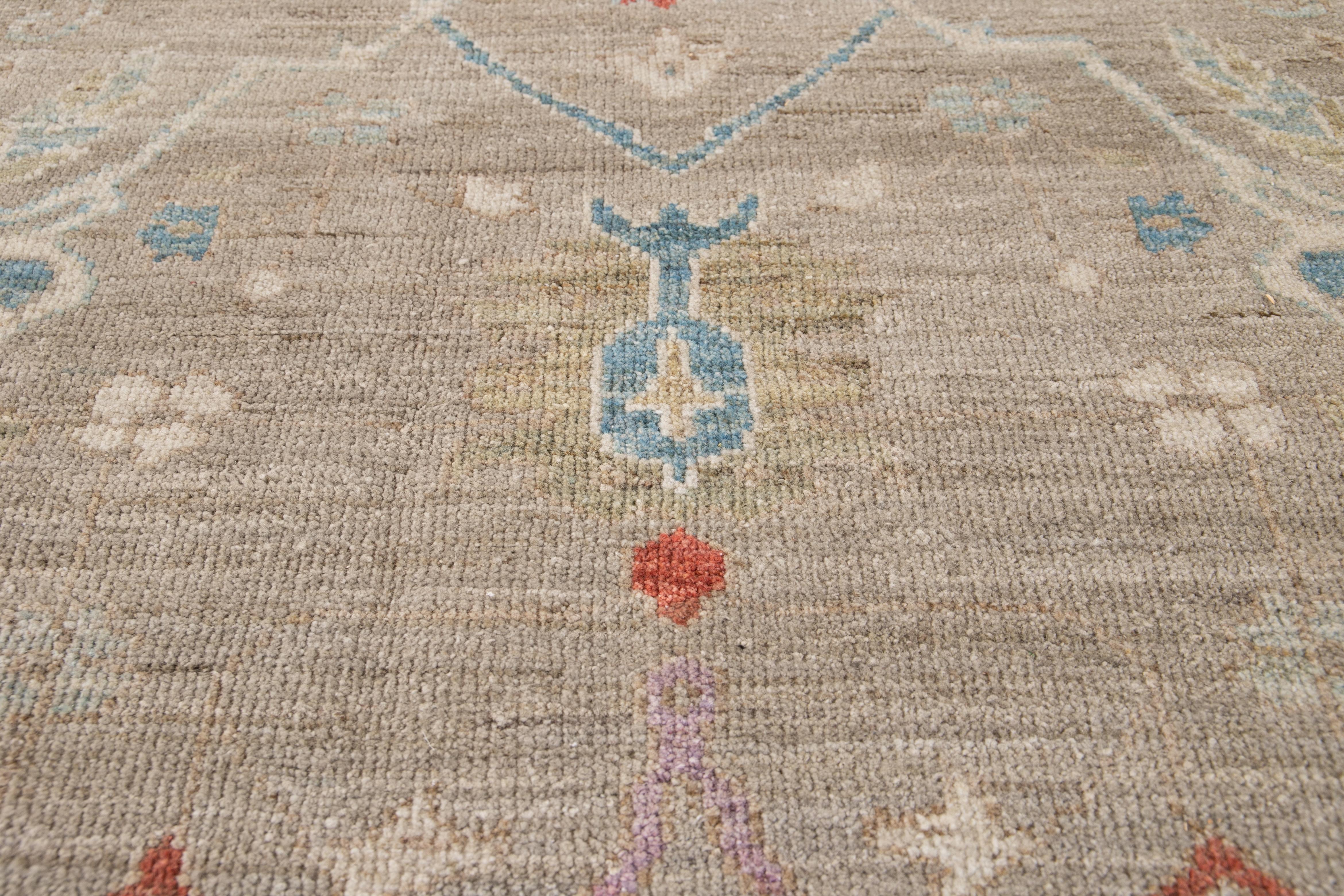 Alfombra moderna de lana Sultanabad Rugs del siglo XXI en venta 5