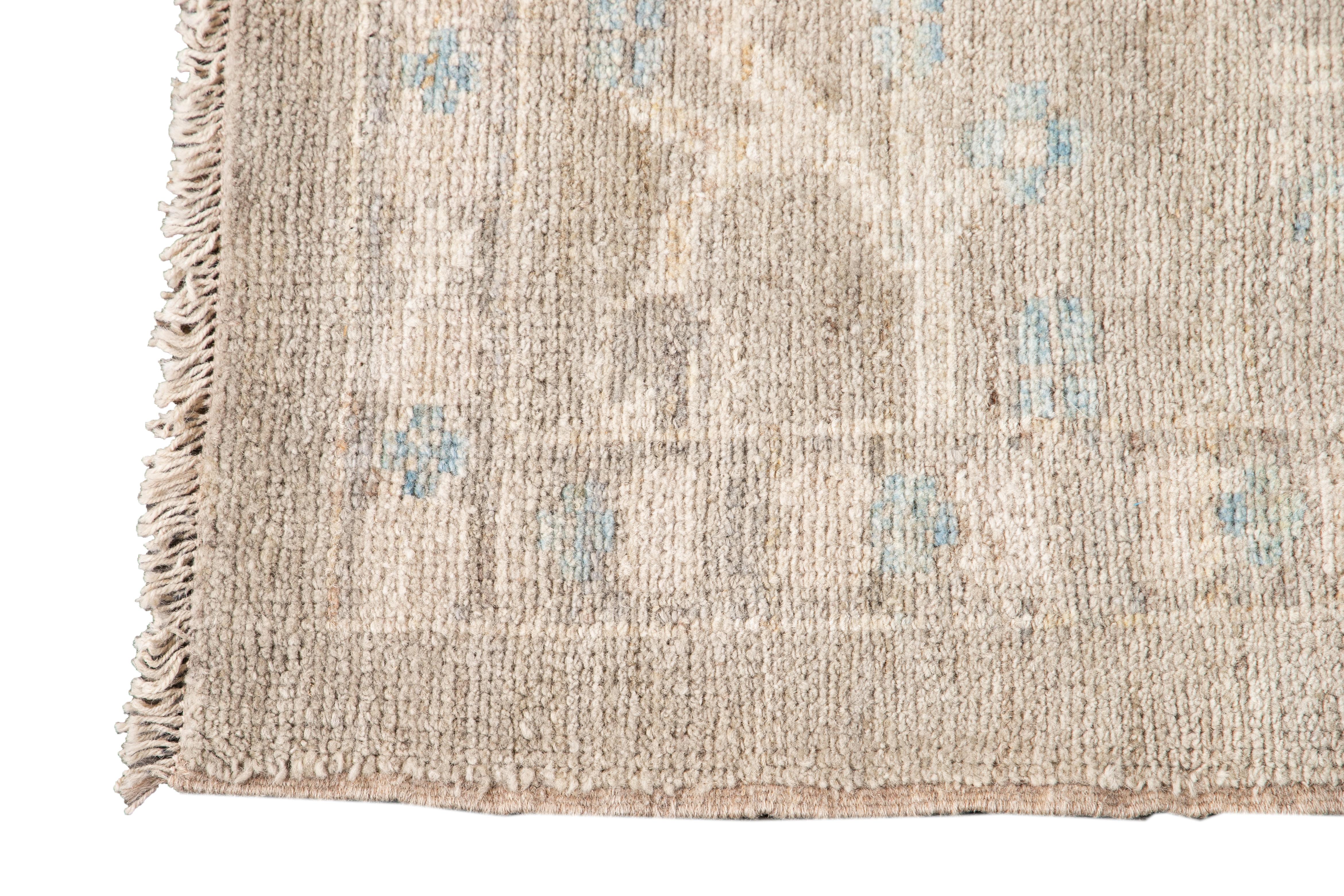 Siglo XXI Alfombra moderna de lana Sultanabad Beige tostado Lana en venta
