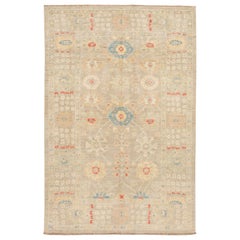 21st Century Modern Sultanabad Wool Rug