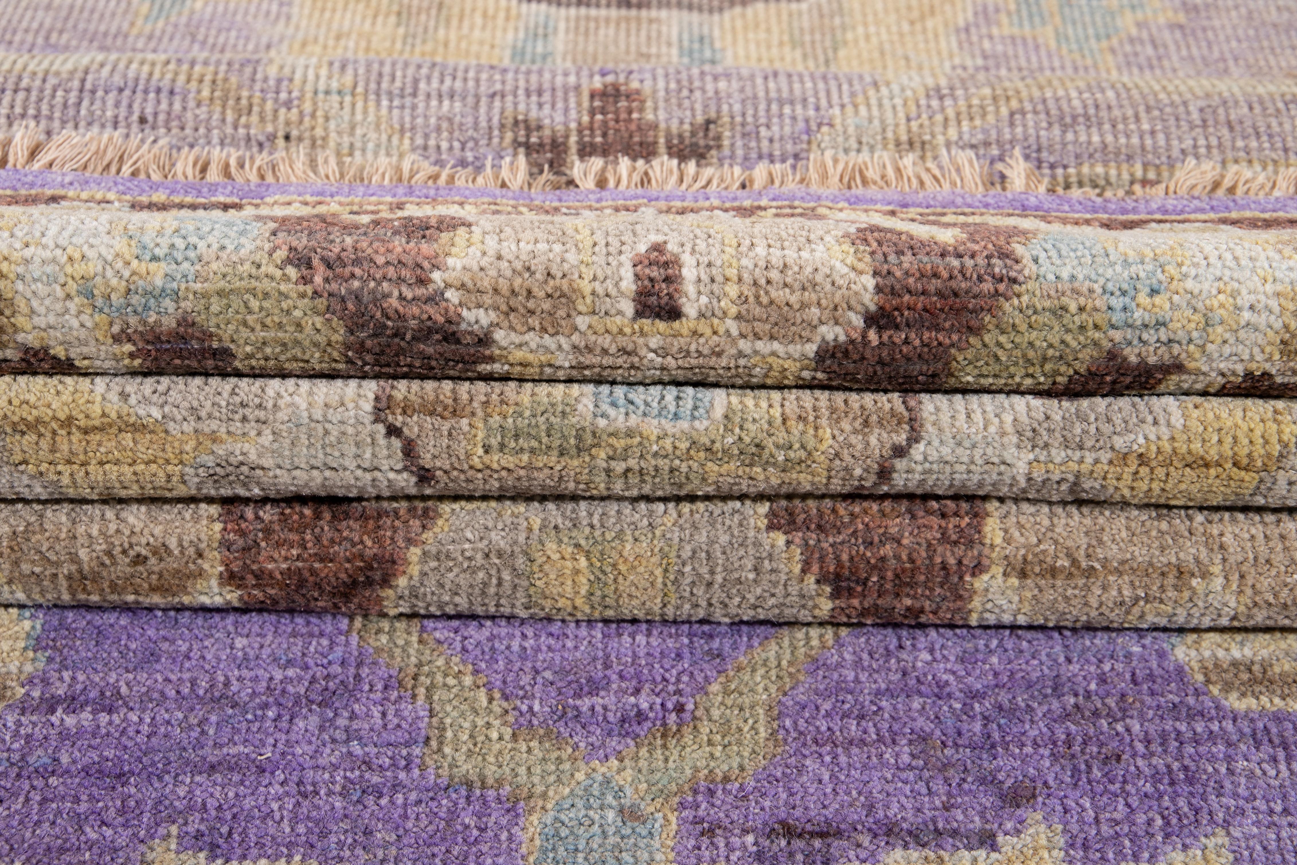 21. Jahrhundert Moderne Sultanabad Wolle Läufer Teppich im Angebot 6