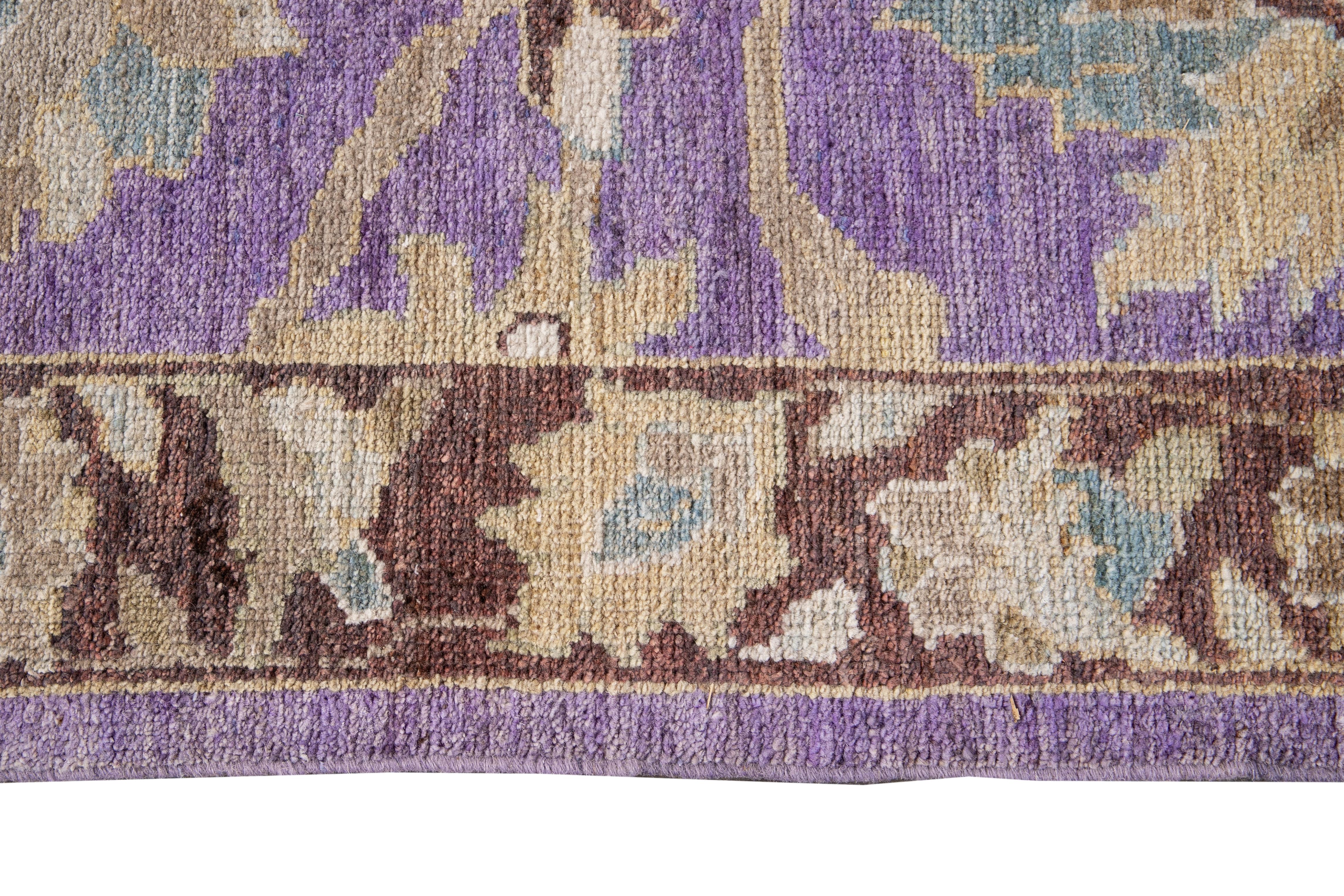 21. Jahrhundert Moderne Sultanabad Wolle Läufer Teppich im Zustand „Neu“ im Angebot in Norwalk, CT