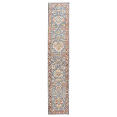 21st Century Modern Sultanabad Wool Runner Rug