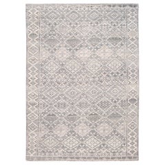 tapis en laine texturé haut-bas moderne du 21e siècle