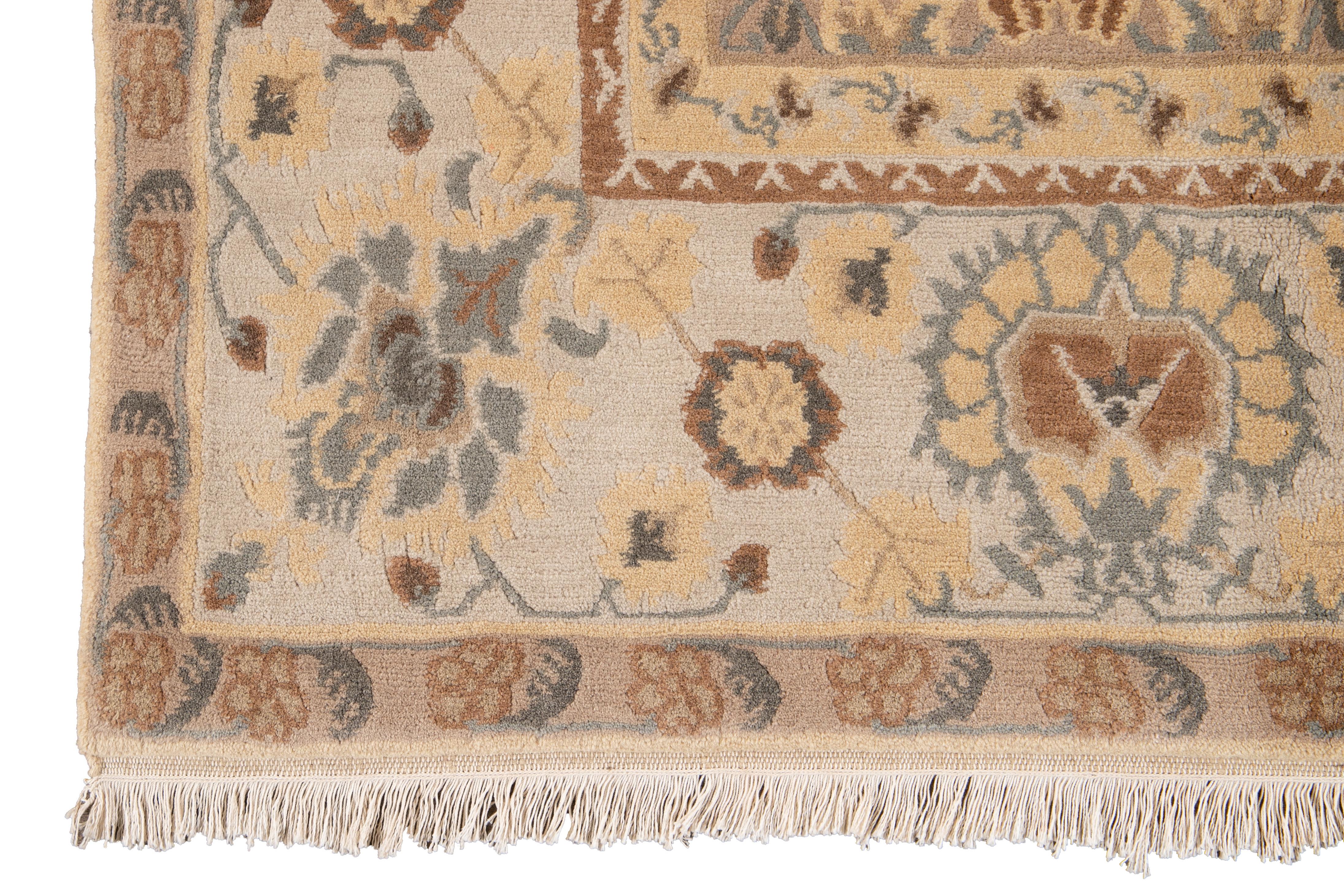 tapis tibétain Shakti moderne du 21e siècle en vente 2