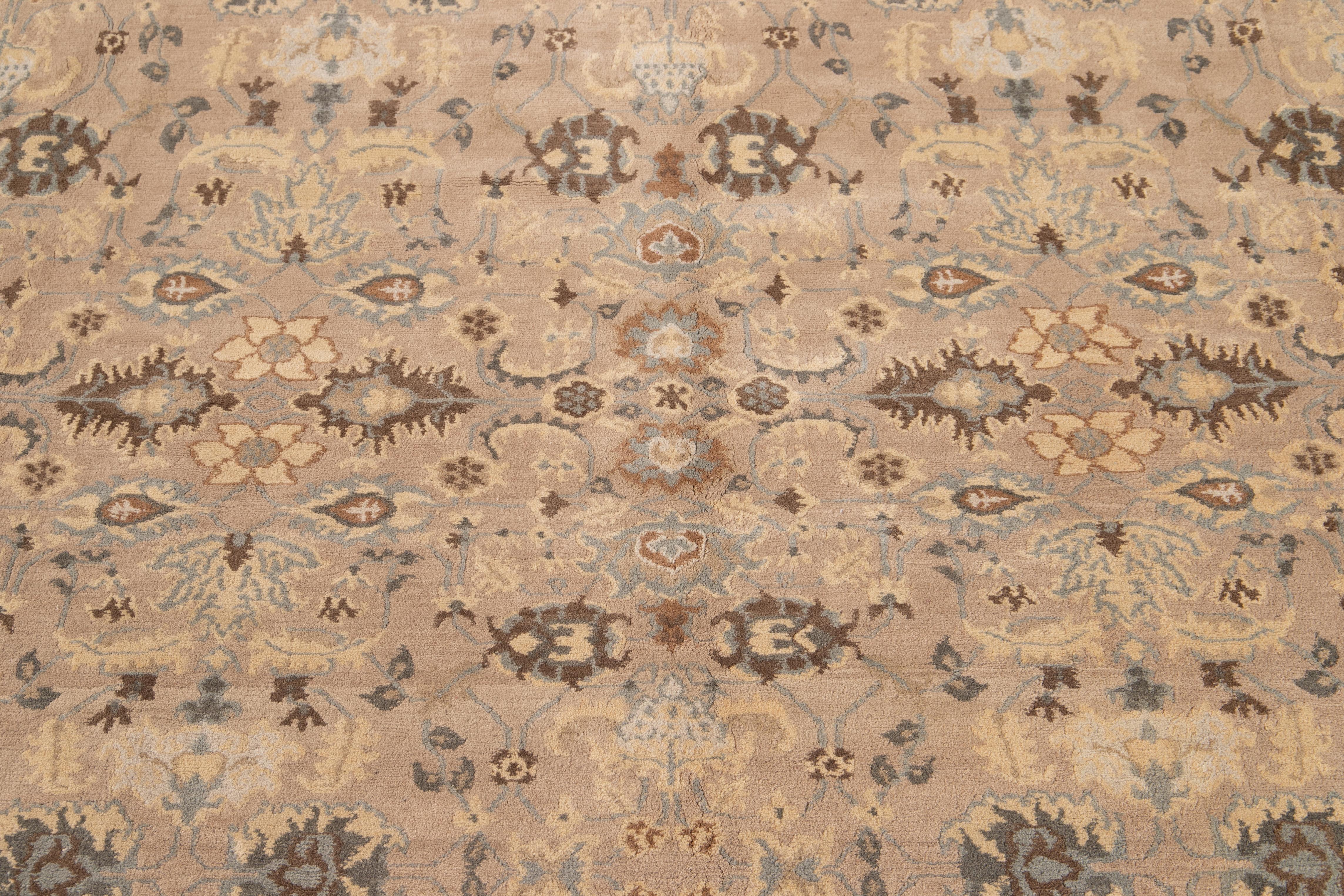 tapis tibétain Shakti moderne du 21e siècle en vente 4