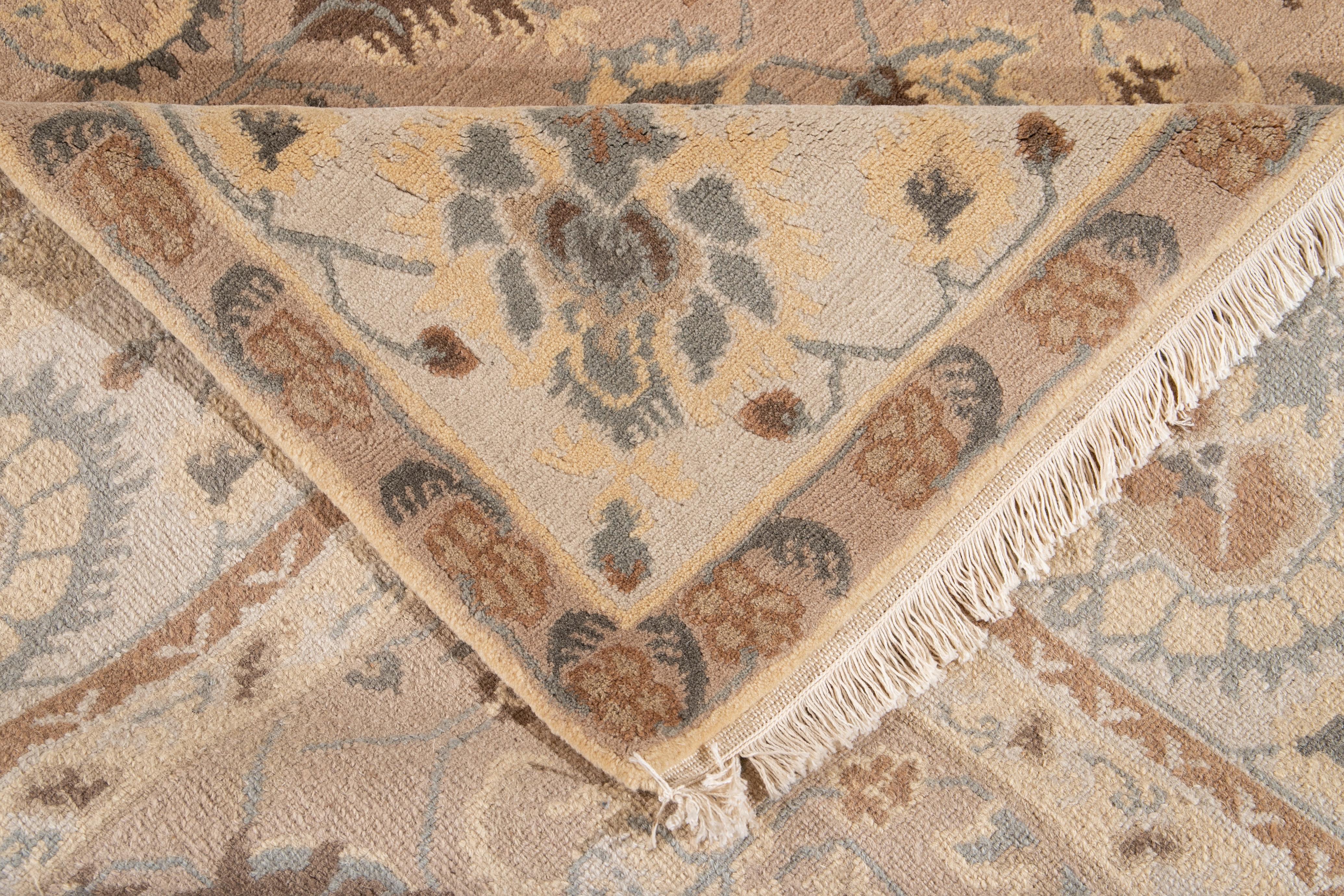Moderne tapis tibétain Shakti moderne du 21e siècle en vente