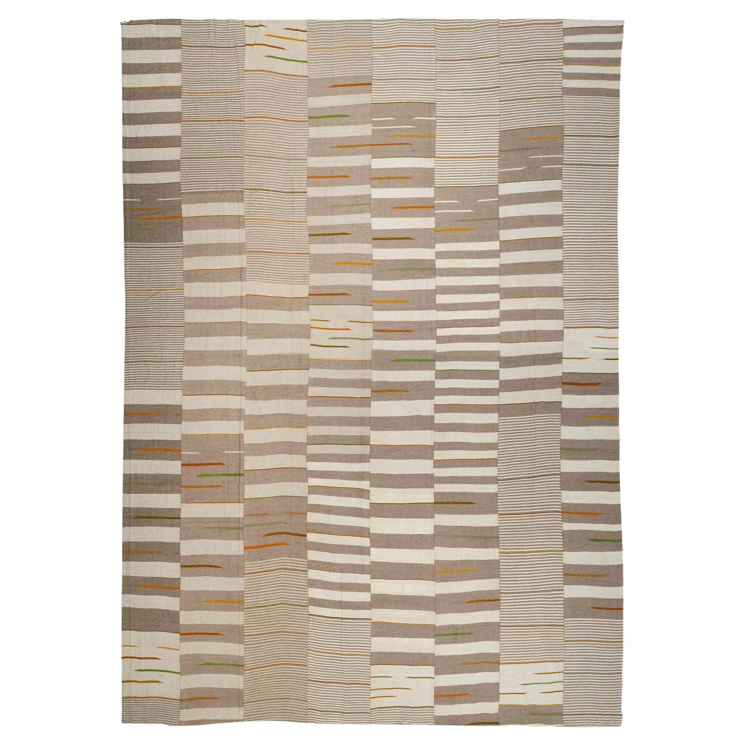 21st Century Modern Turkish Flatweave Kilim Oversize Carpet For Sale