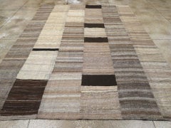 21st Century Modern Turkish Flatweave Kilim Room Size Carpet by Galerie Shabab