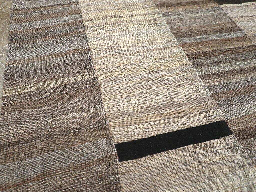 Alfombra Turca Moderna Kilim de Tejido Plano del Siglo XXI Tamaño de la Habitación Turco en venta