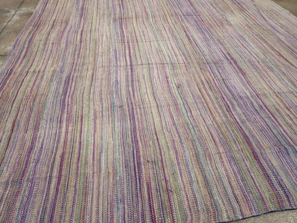 21st Century Modern Turkish Flatweave Kilim Room Size Carpet im Zustand „Neu“ im Angebot in New York, NY