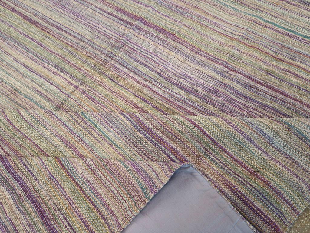 21st Century Modern Turkish Flatweave Kilim Room Size Carpet (21. Jahrhundert und zeitgenössisch) im Angebot