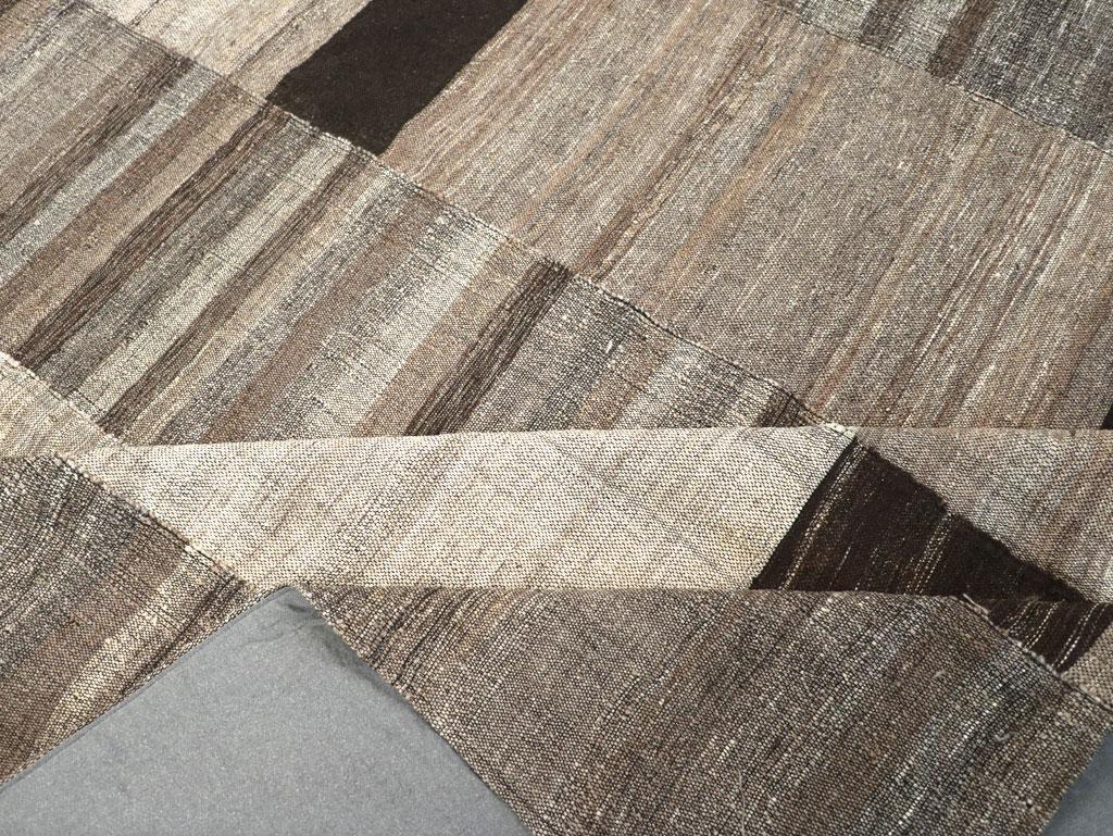 Alfombra Turca Moderna Kilim de Tejido Plano del Siglo XXI Tamaño de la Habitación Lana en venta