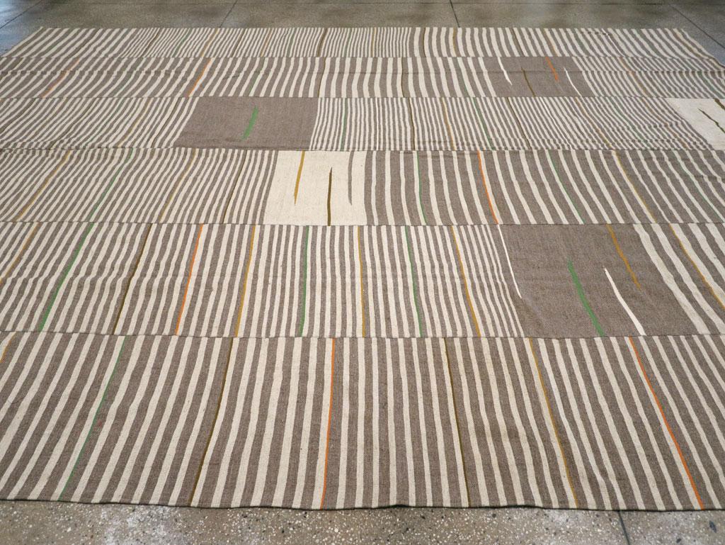 Alfombra turca moderna de tejido plano del siglo XXI de gran tamaño Turco en venta