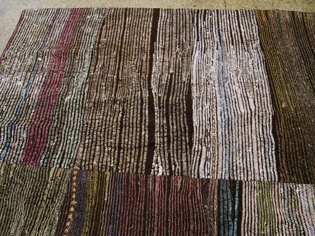 21st Century Modern Turkish Flatweave Room Size Carpet (Handgewebt) im Angebot