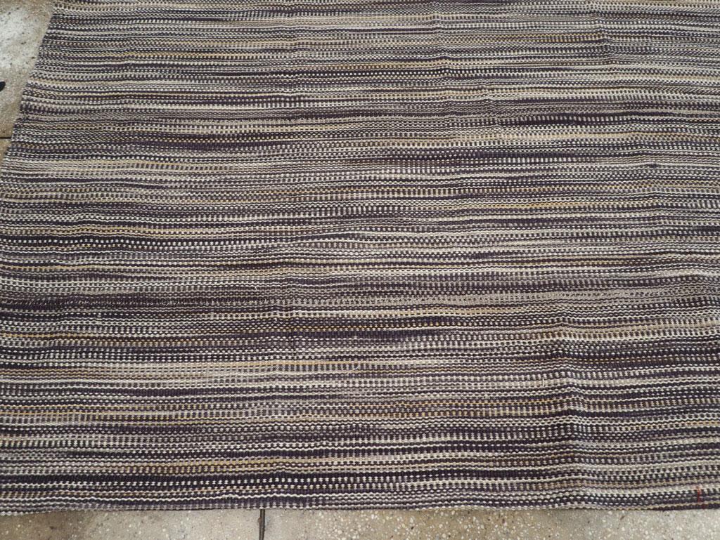 21st Century Modern Turkish Flatweave Room Size Carpet (Handgewebt) im Angebot