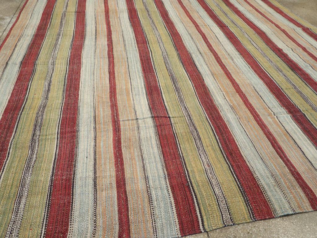 Tapis turc à tissage plat moderne du 21e siècle Neuf - En vente à New York, NY