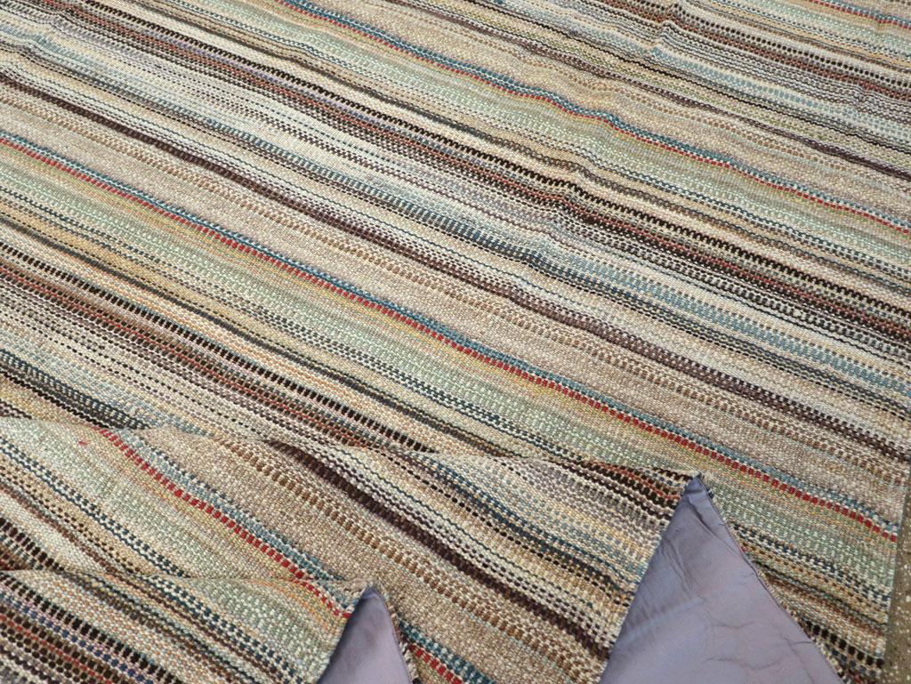 21st Century Modern Turkish Flatweave Room Size Carpet (21. Jahrhundert und zeitgenössisch) im Angebot