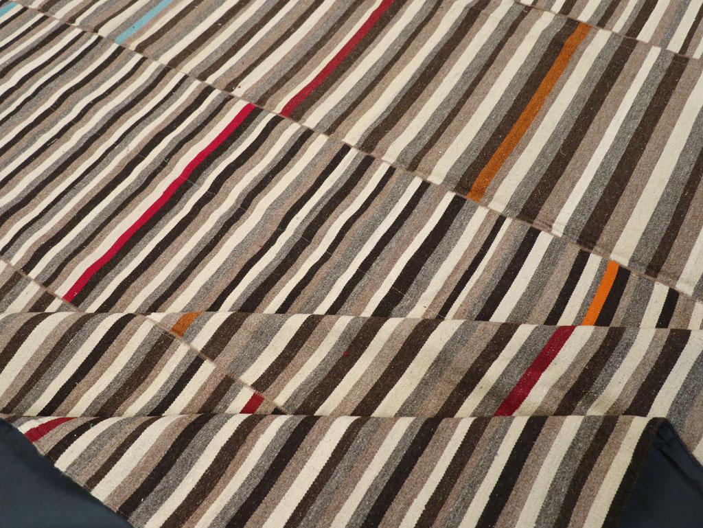 Alfombra Turca Moderna de Tejido Plano del Siglo XXI Siglo XXI y contemporáneo en venta