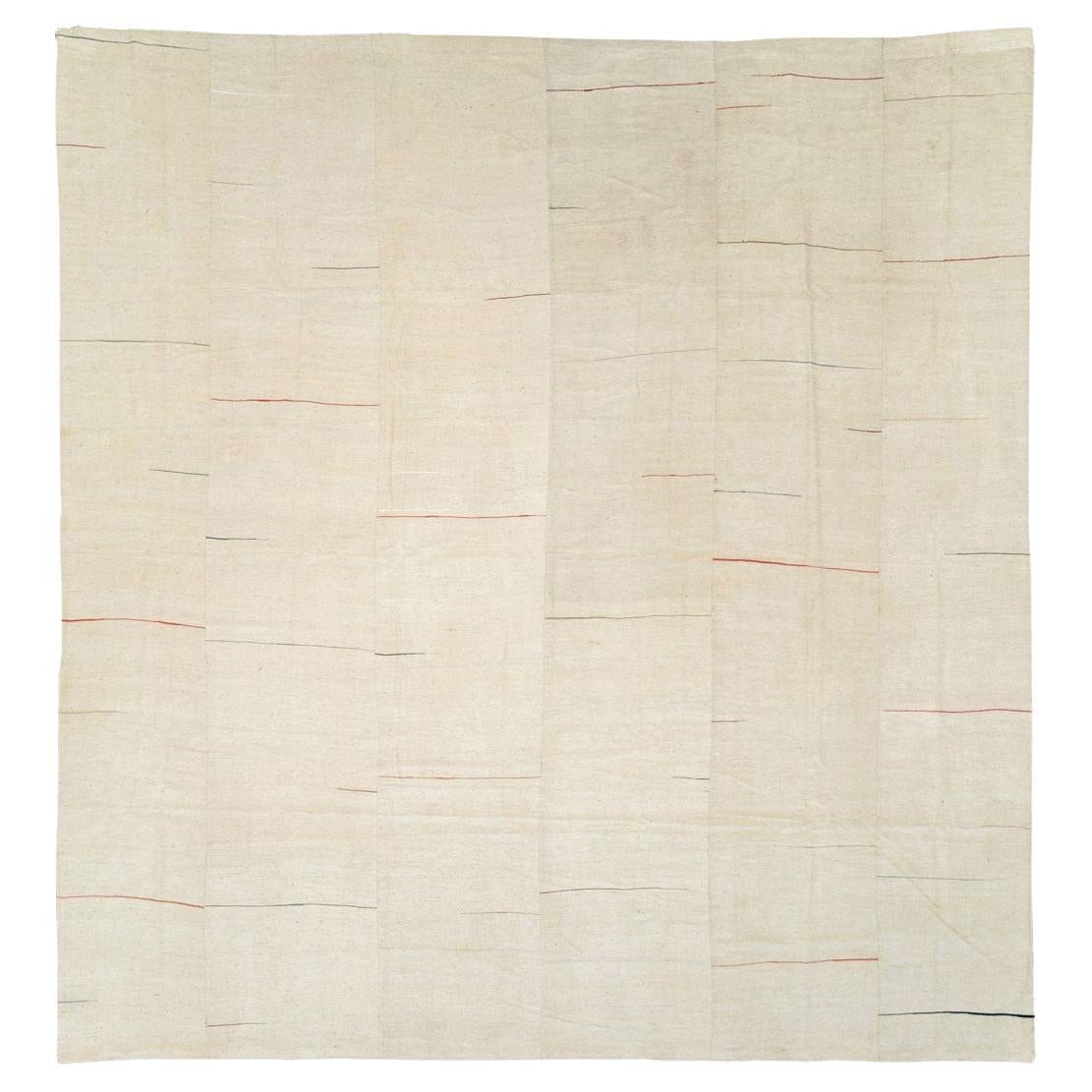21st Century Modern Turkish Flatweave Room Size Carpet