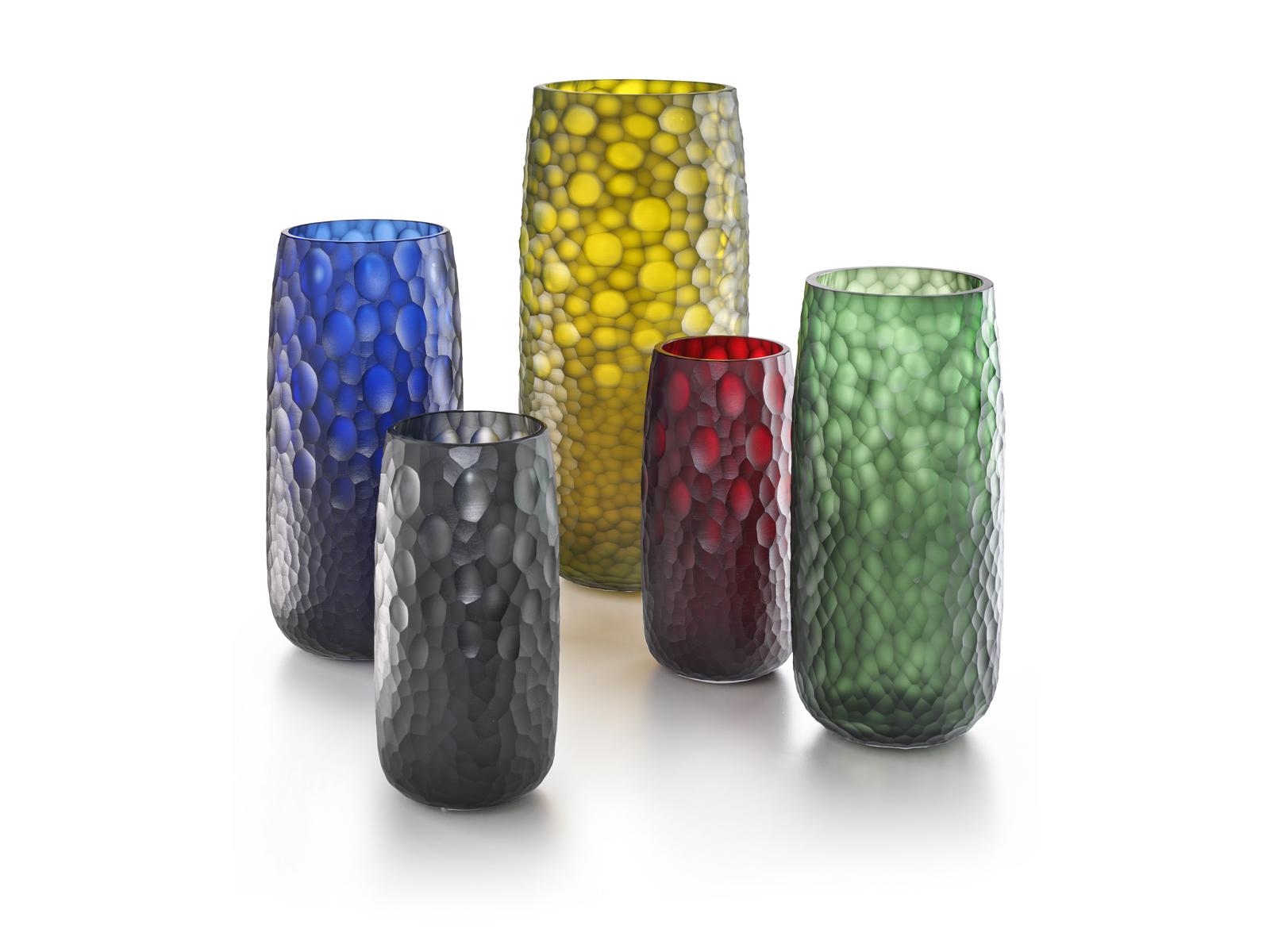 21st Century Modern Vase in Murano's Handblown Glass 